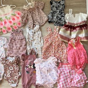 Baby girl clothes bundle